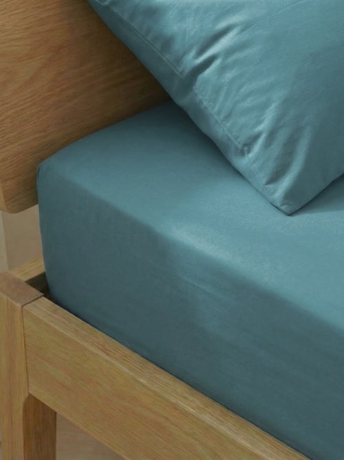 Hoeslaken effen 140 x 200 cm - Kiabi