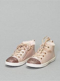 Hoge, glanzende sneakers - Kiabi