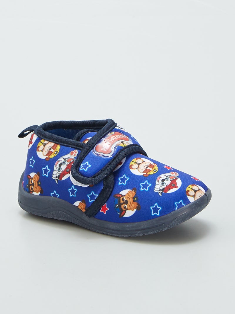 Hoge pantoffels 'PAW Patrol' BLAUW - Kiabi