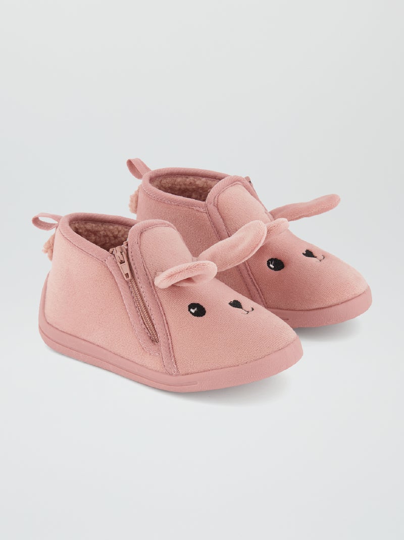 Hoge pantoffels ROSE - Kiabi