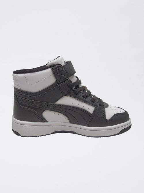 Hoge 'PUMA' sneakers met klittenband en veters - Kiabi