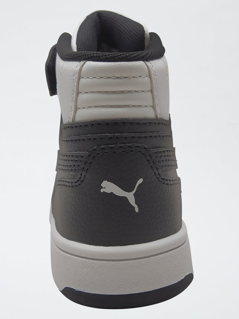 Hoge 'PUMA' sneakers met klittenband en veters Wit - Kiabi