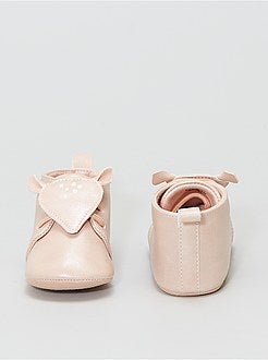 Hoge schoenen met hertjespatch - Kiabi