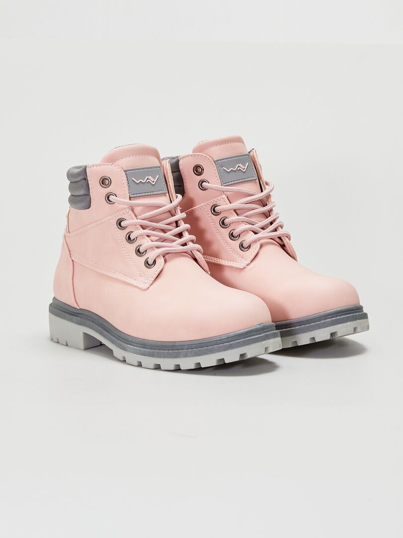Hoge schoenen - roze - Kiabi - 30.00€
