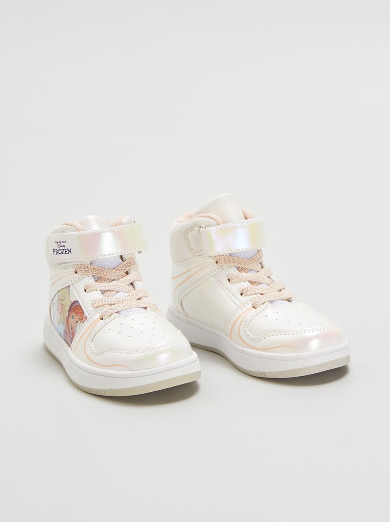 Hoge sneakers 'Frozen' WIT - Kiabi