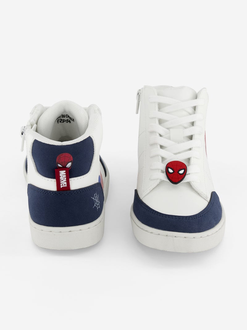 Hoge sneakers 'Marvel' 'Spider-man' Rood - Kiabi