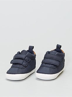 Hoge sneakers met klittenband - Kiabi