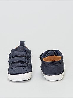 Hoge sneakers met klittenband - Kiabi