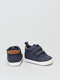 Hoge sneakers met klittenband - Kiabi