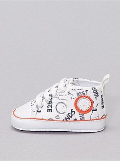 Hoge sneakers met print - Kiabi