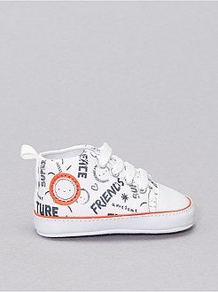 Hoge sneakers met print - Kiabi