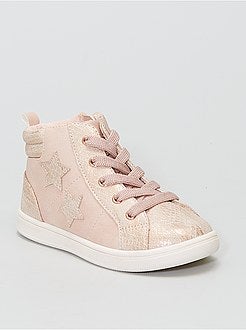 Hoge sneakers met sterren - Kiabi