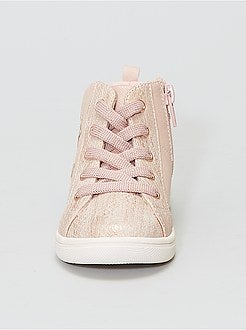 Hoge sneakers met sterren - Kiabi