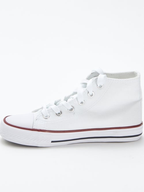 Hoge sneakers met veters - Kiabi