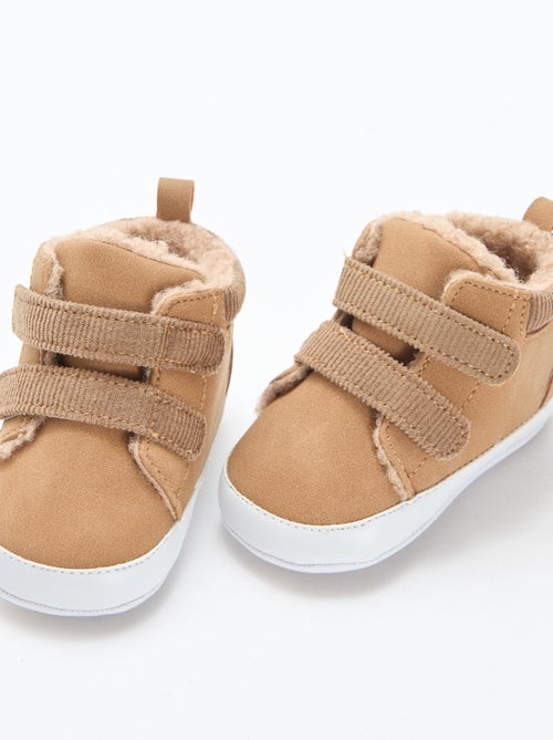 Hoge sneakers van suèdine - Kiabi