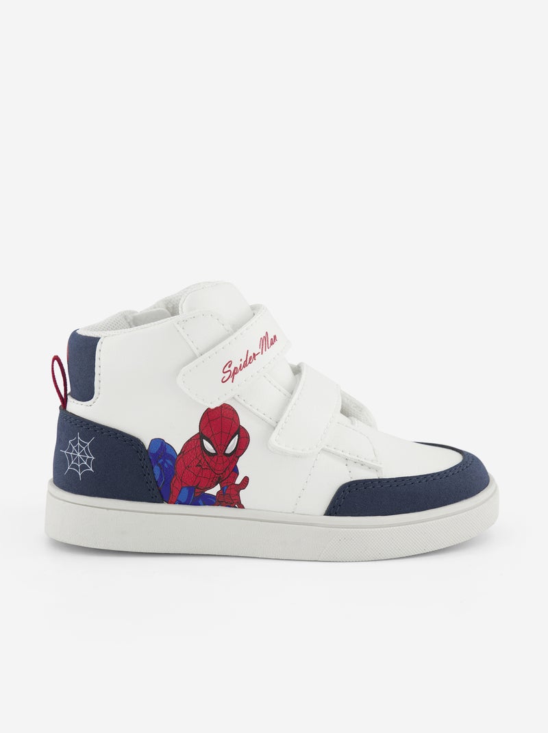 Hoge 'Spider-Man' 'Marvel' sneakers met klittenbandsluitingen Rood - Kiabi