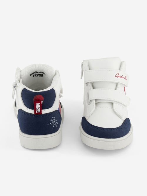 Hoge 'Spider-Man' 'Marvel' sneakers met klittenbandsluitingen - Kiabi