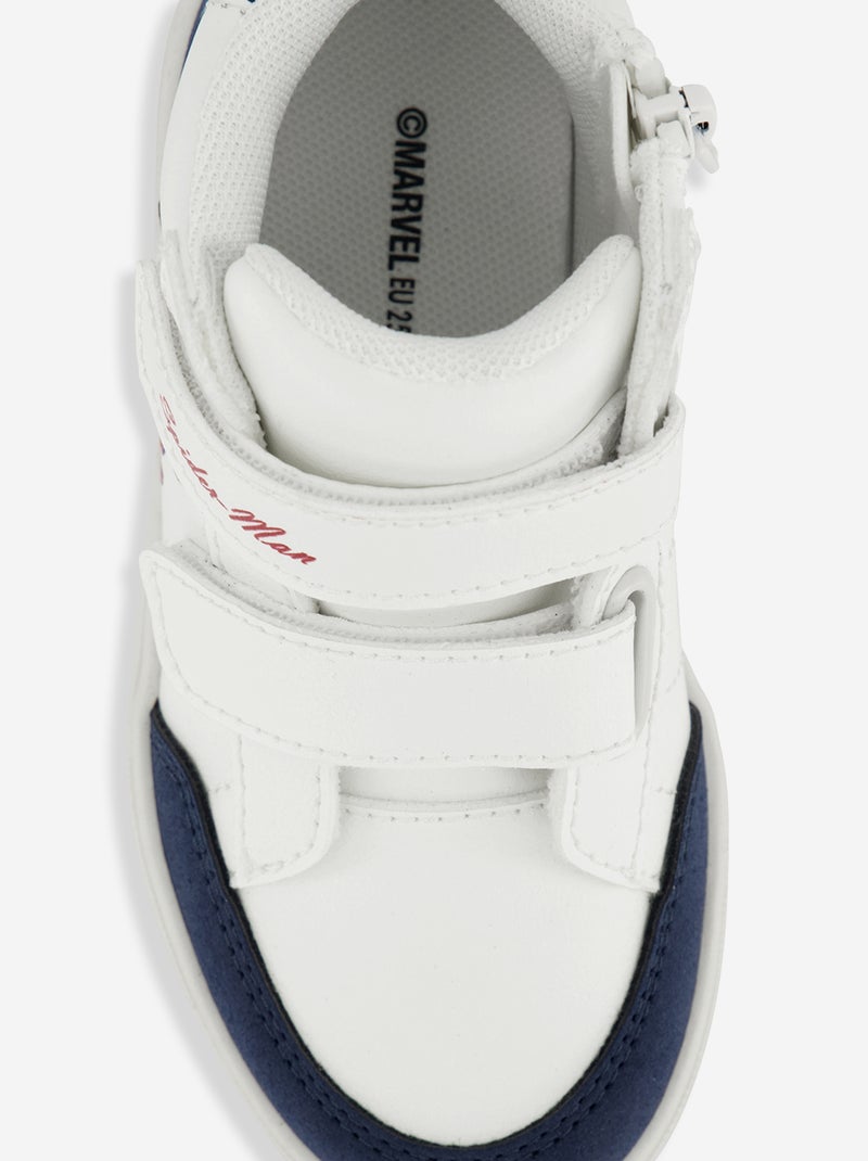 Hoge 'Spider-Man' 'Marvel' sneakers met klittenbandsluitingen Rood - Kiabi