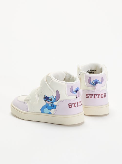 Hoge 'Stitch' 'Disney' sneakers met klittenbandsluitingen - Kiabi
