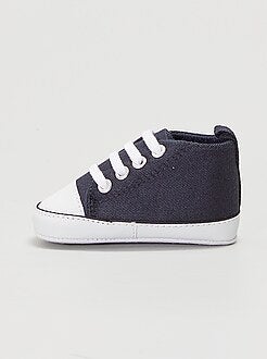 Hoge stoffen sneakers - Kiabi