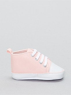 Hoge stoffen sneakers - Kiabi