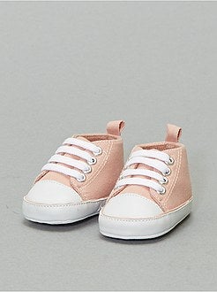 Schoenen - Hoge stoffen sneakers - Kiabi