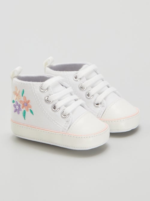 Hoge, stoffen sneakers - Kiabi