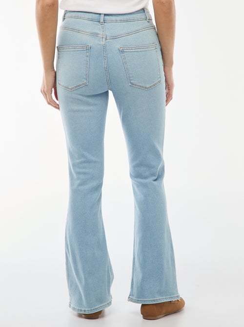 Hoge taille flare/bootcut jeans - L28 - Kiabi