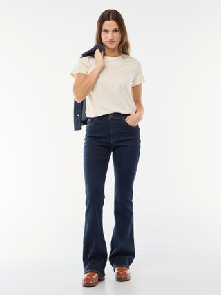 Hoge taille flare/bootcut jeans - L32