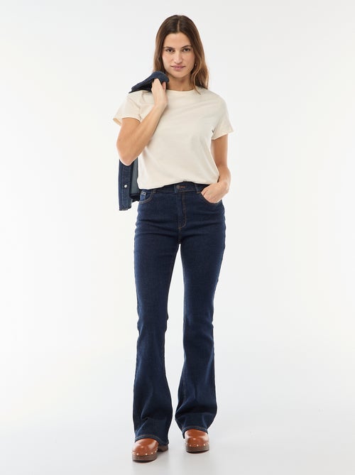 Hoge taille flare/bootcut jeans - L32 - Kiabi