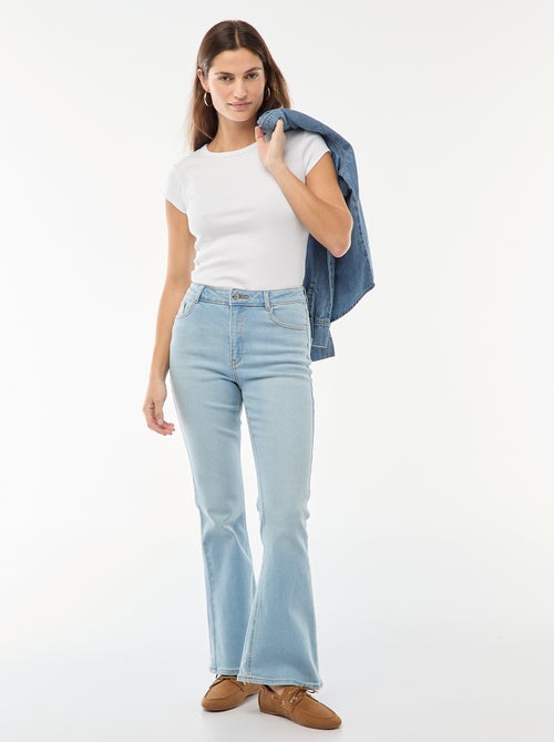 Hoge taille flare/bootcut jeans - L34 - Kiabi