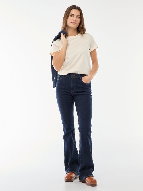 Hoge taille flare/bootcut jeans - L34 - Kiabi