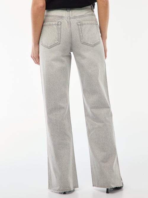 Hoge taille flare/bootcut jeans - Kiabi