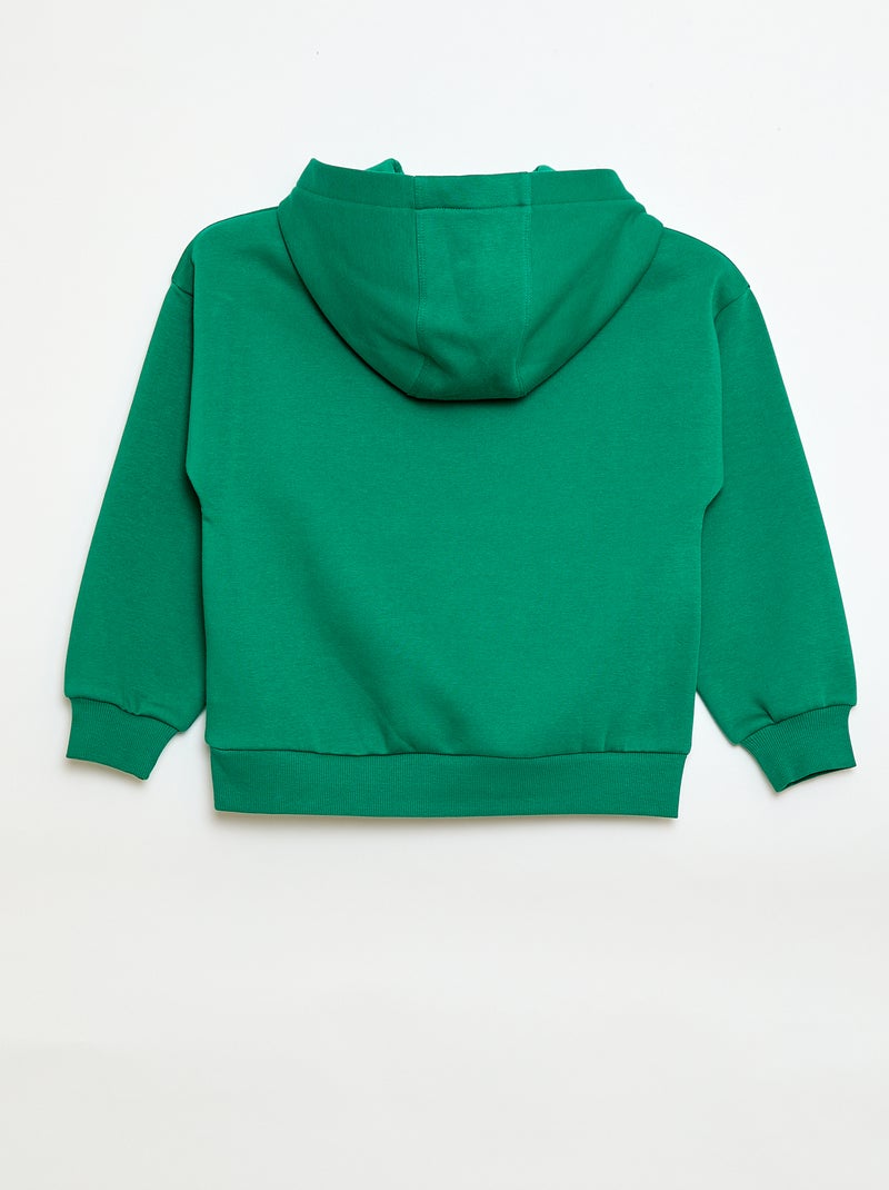 Hoodie - Grafik Edition Groen - Kiabi