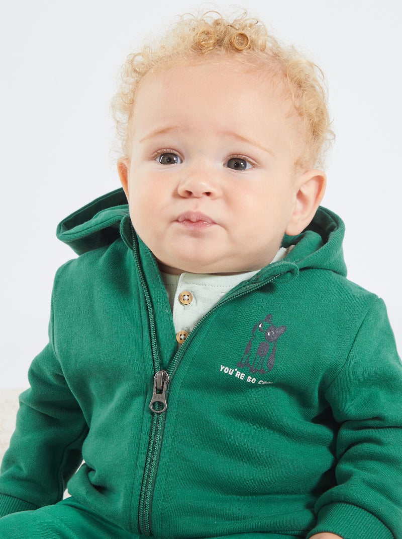 Hoodie GROEN - Kiabi