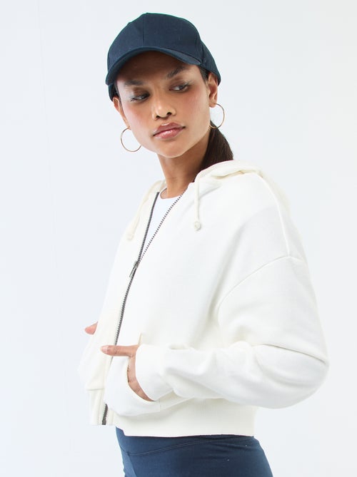 Hoodie in crop top-stijl - Kiabi