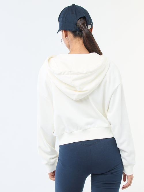 Hoodie in crop top-stijl - Kiabi