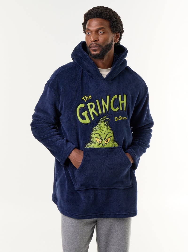 Hoodie 'Le Grinch' Blauw - Kiabi