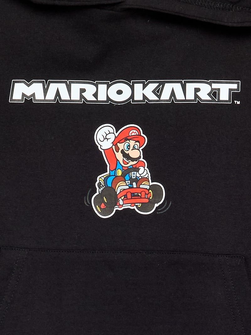 Hoodie 'Mario' 'Nintendo' Zwart - Kiabi