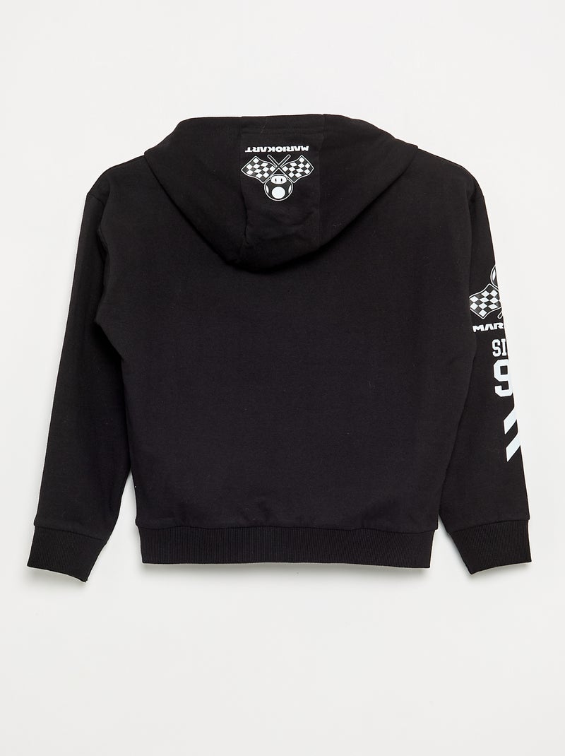 Hoodie 'Mario' 'Nintendo' Zwart - Kiabi
