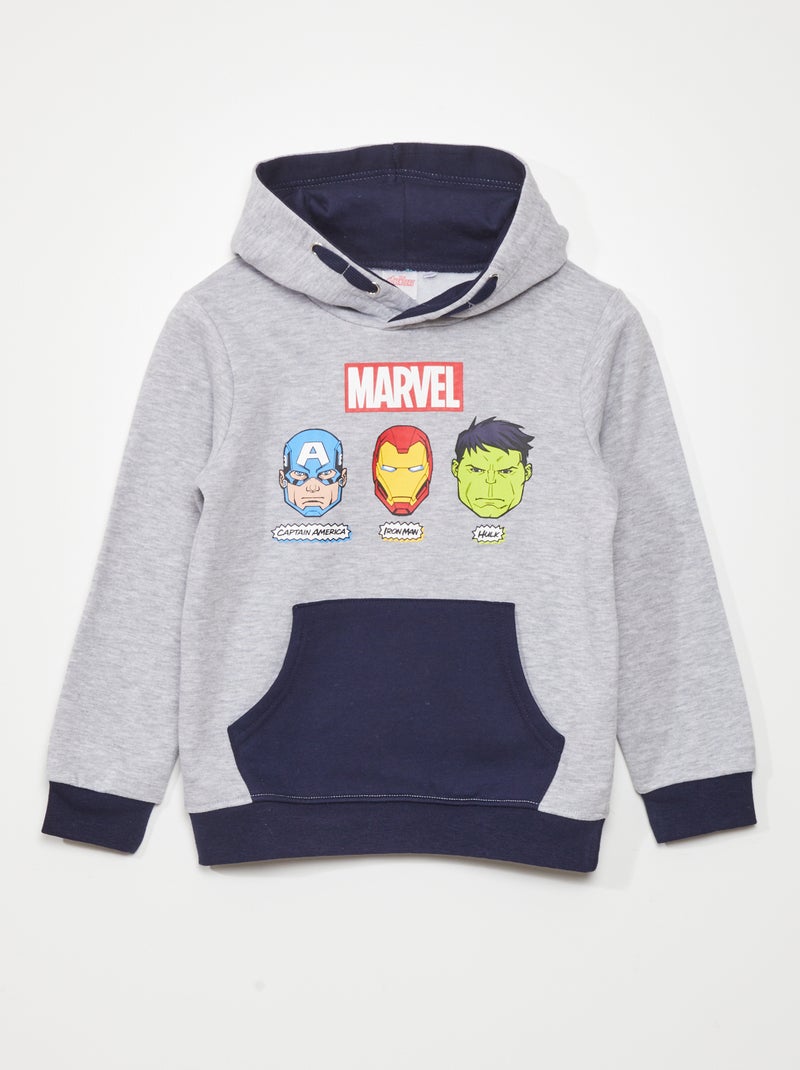 Hoodie 'Marvel' GRIJS - Kiabi