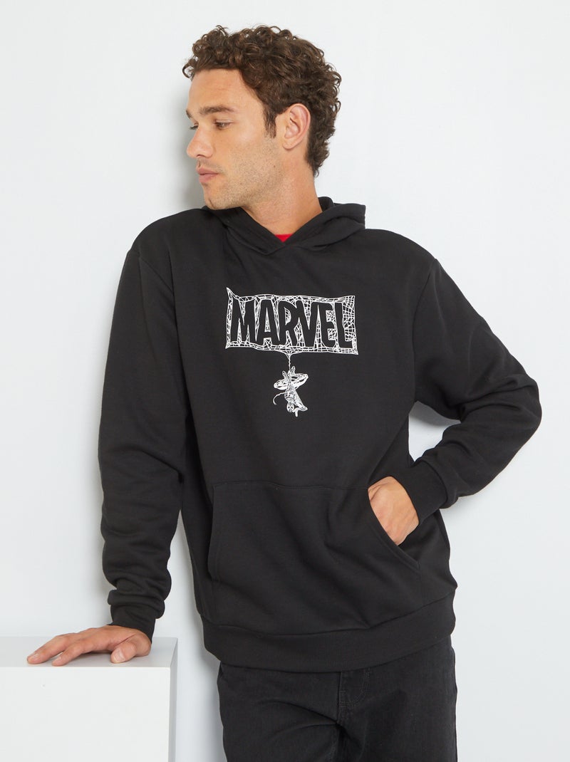 Hoodie 'Marvel' ZWART - Kiabi