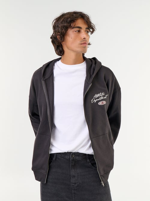 Hoodie met dubbelzijdige opdruk - Kiabi Hoodie met dubbelzijdige opdruk - Kiabi