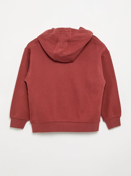 Hoodie met kangoeroezak - Kiabi