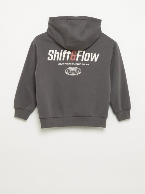 Hoodie met kangoeroezak - Kiabi
