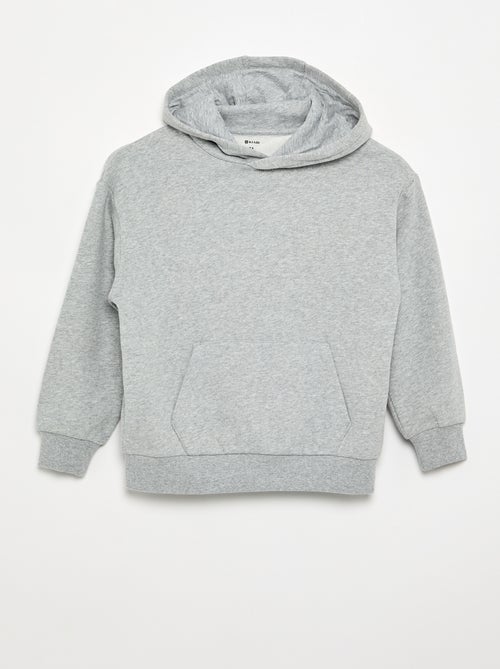 Hoodie met kangoeroezak - Kiabi
