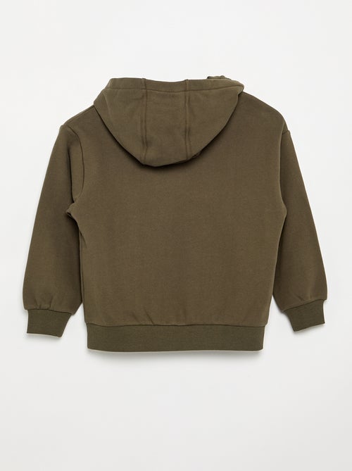 Hoodie met kangoeroezak - Kiabi