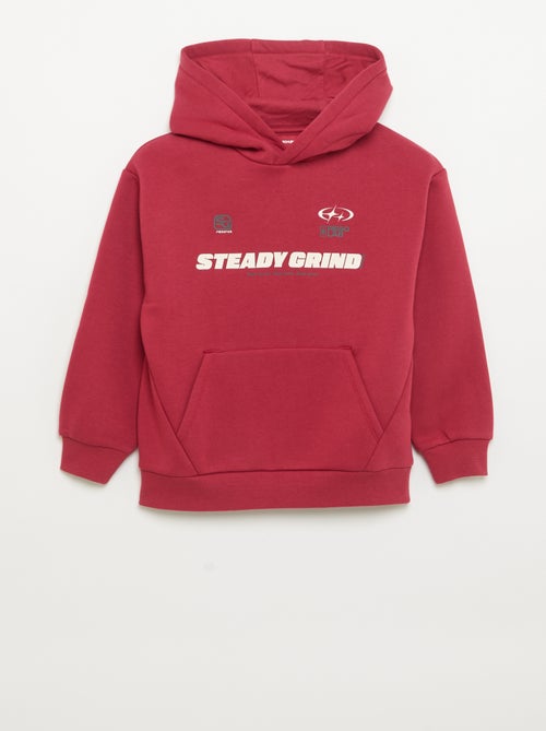 Hoodie met kangoeroezak - Kiabi