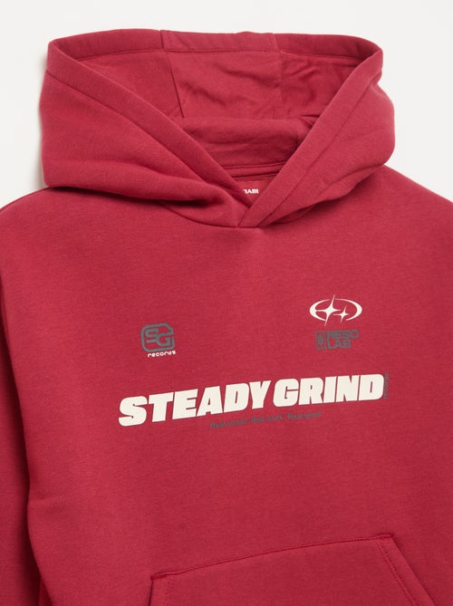 Hoodie met kangoeroezak - Kiabi