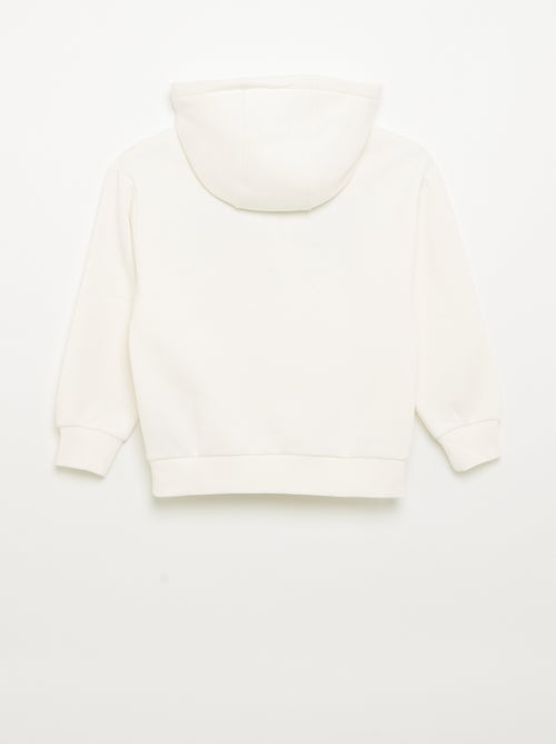 Hoodie met kangoeroezak - Kiabi